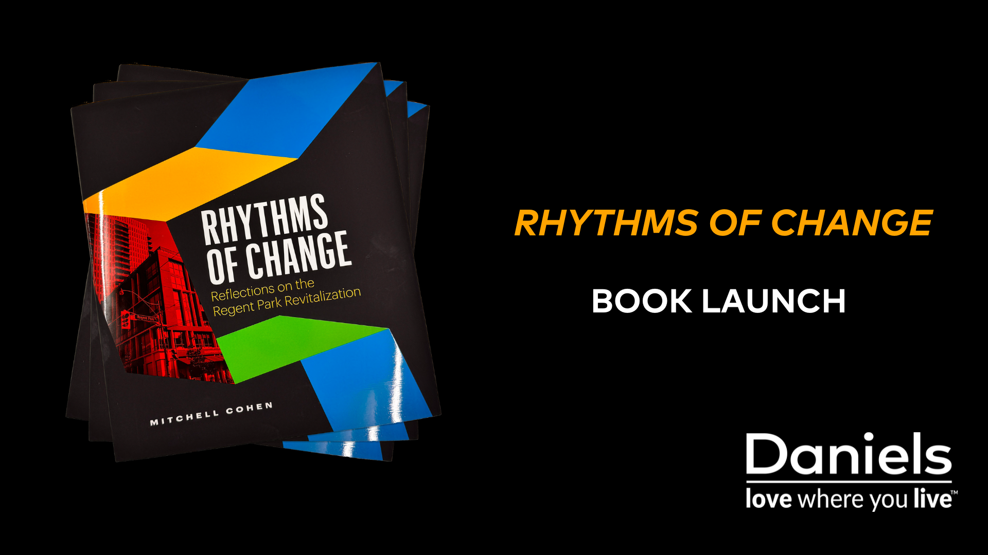 Rhythms of Change Book Launch Cover